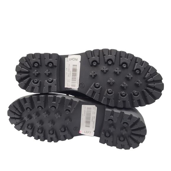 Josef Siebel Charcoal Gray Suede White Stitch Chelsea Boot Lug Sole EU Sz 39 NWT - Picture 9 of 15